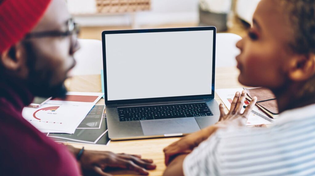 african-american-coworkers-talking-about-project-a